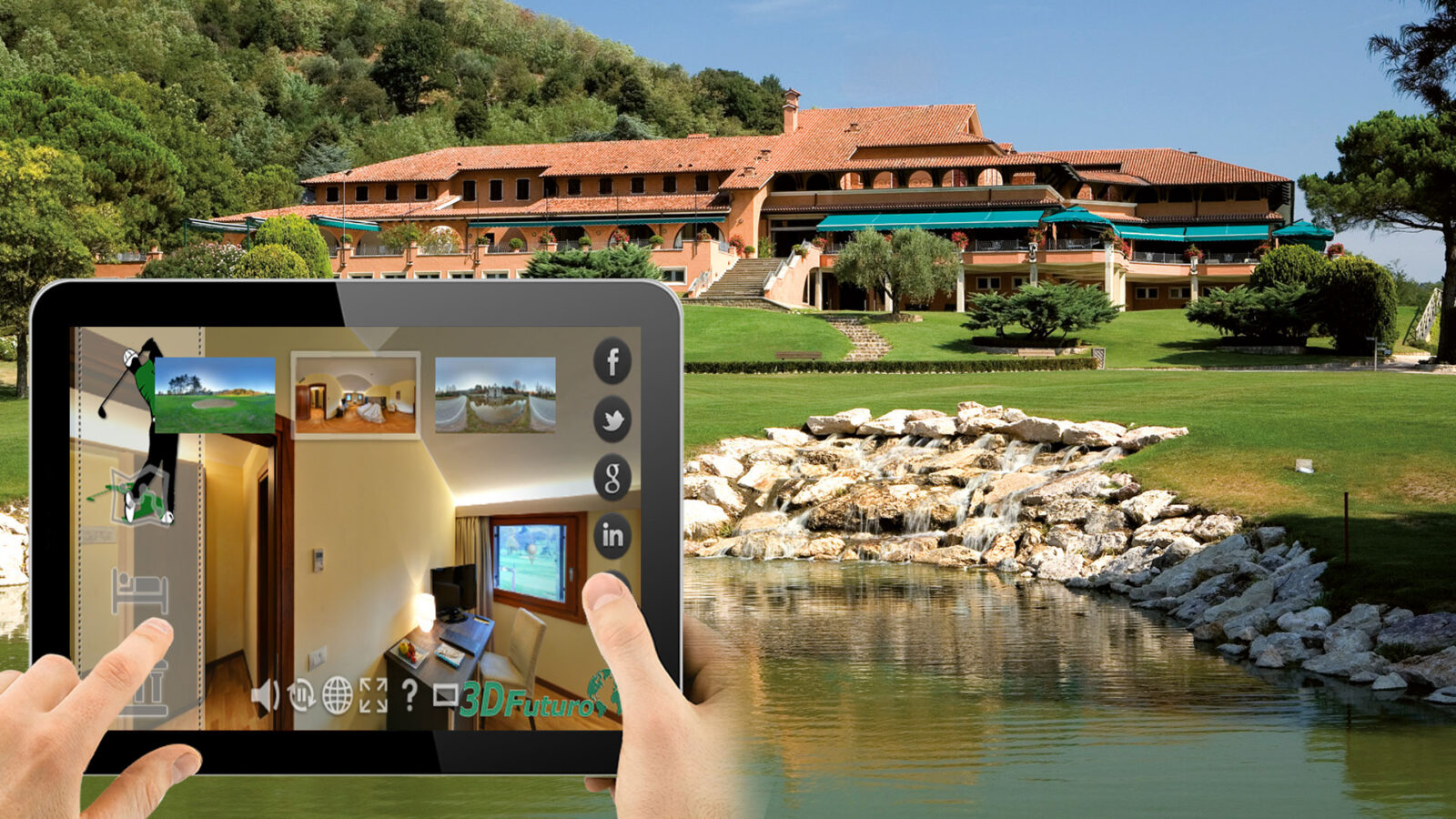 Virtual tour nel Golf Club: l'immaginazione diventa realtà