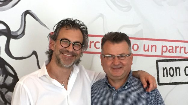 Fabio, il parrucchiere dei campioni di golf