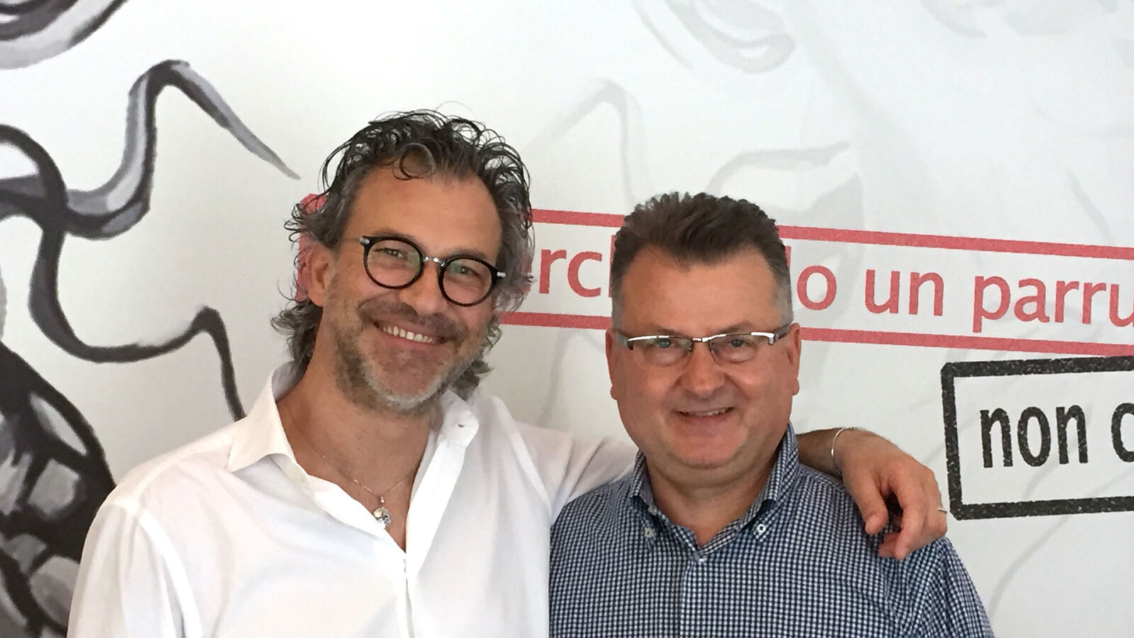 Fabio, il parrucchiere dei campioni di golf